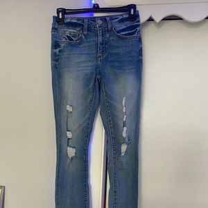 So Blue Washed Jeans Size 0 Barely Worn